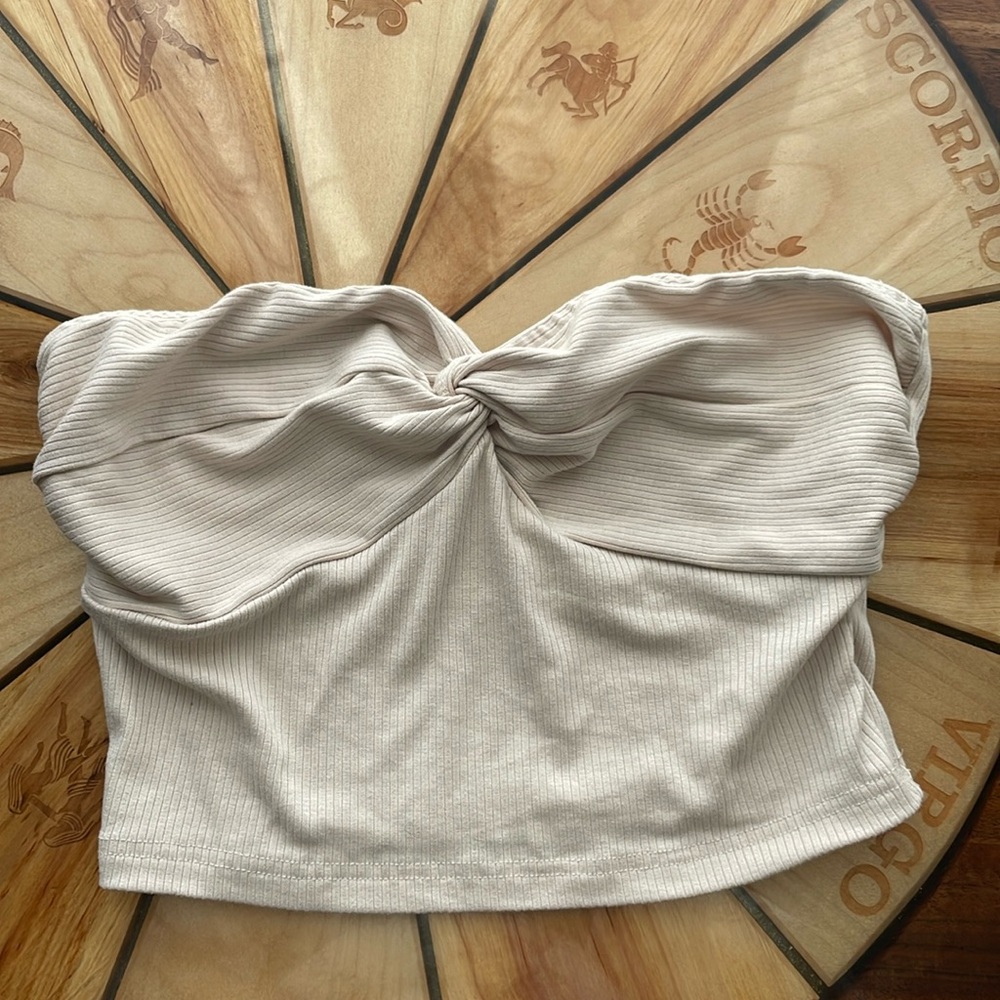 Knotted tube top